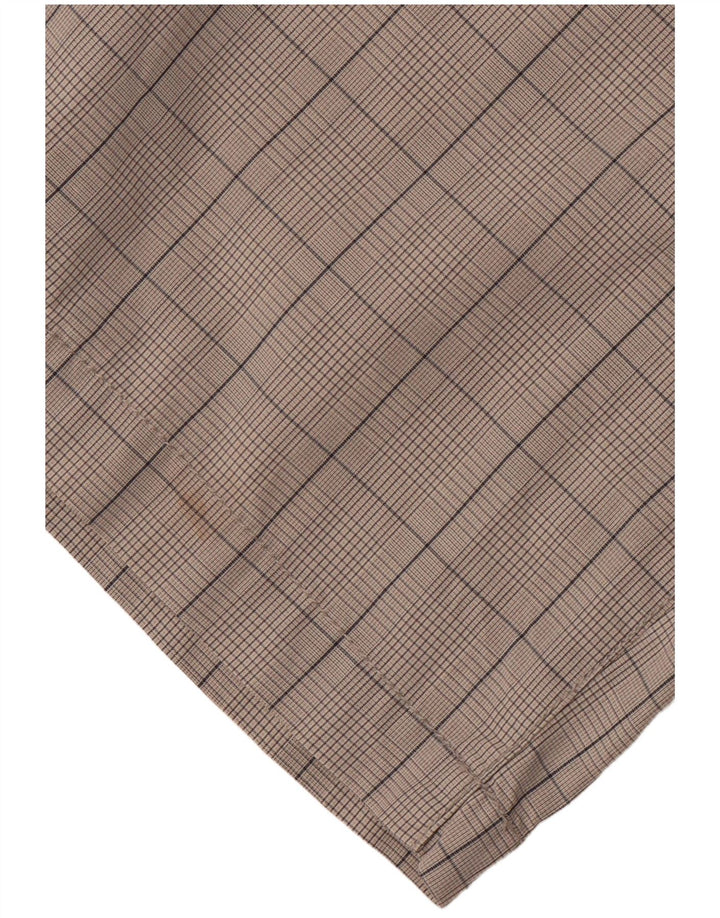 Shorts Chino Masculino O'Neill W31 Algodão Xadrez Cinza Médio
