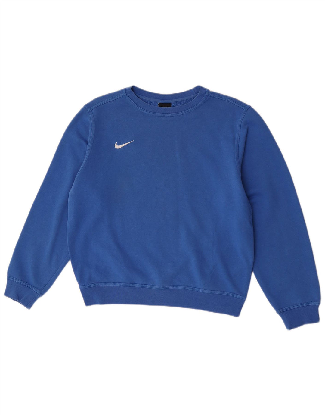 Moletom Nike Boys Jumper 12-13 anos grande algodão azul