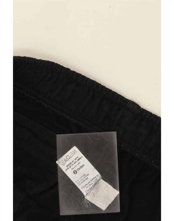 Calça de treino masculina Marks & Spencer XL algodão preto