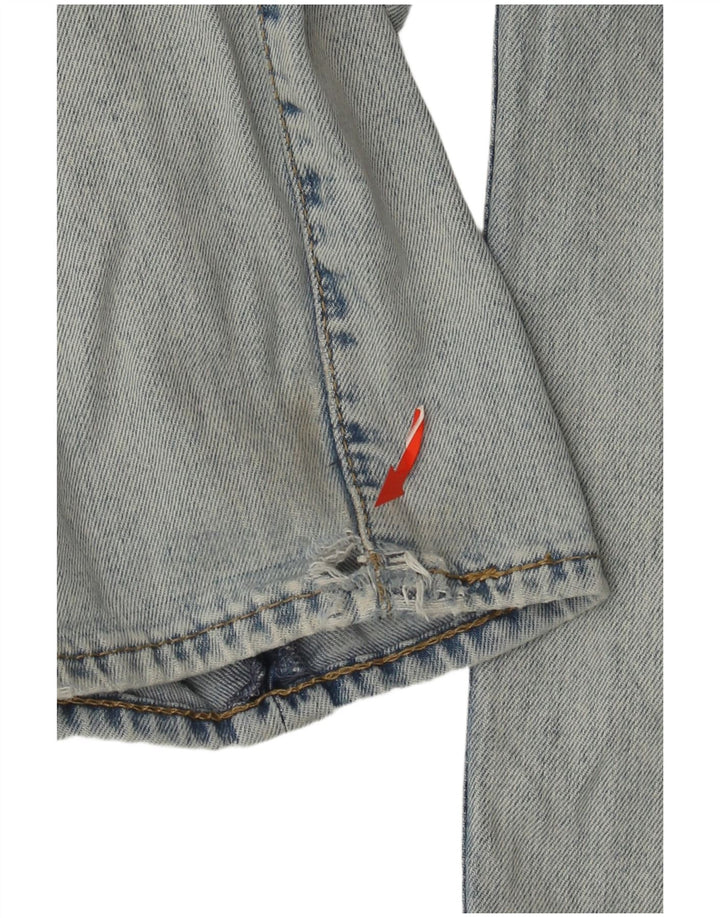 LEVI'S Masculino 502 Tapered Jeans W29 L32 Azul Algodão