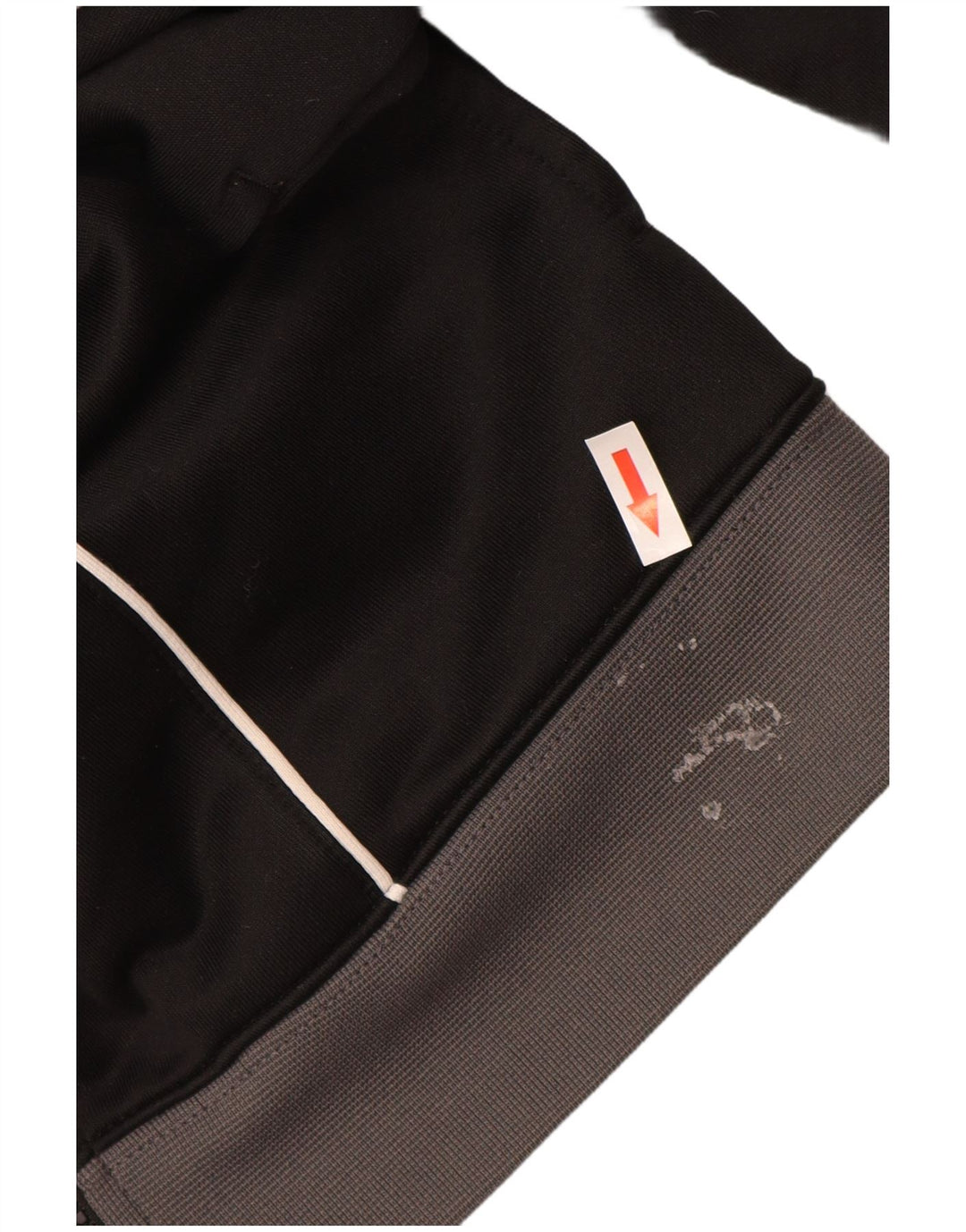 Nike Mens Tracksuit Top Jacket Pequeno Cinza Colorblock Poliéster