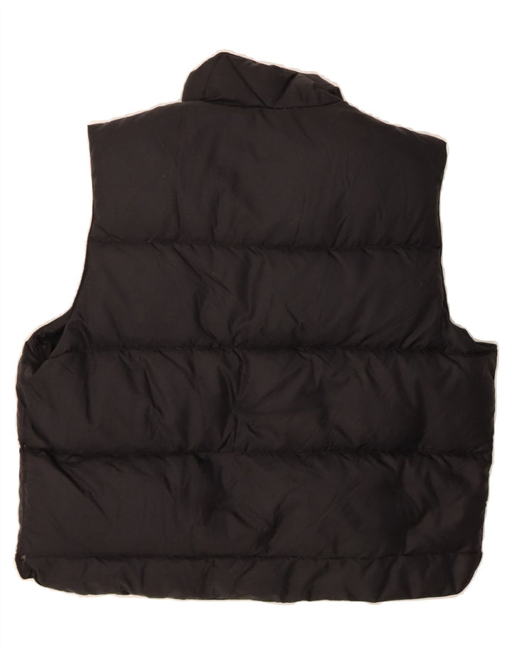 MURPHY & NYE Mens Padded Gilet UK 38 Medium Black Vintage Murphy & Nye and Second-Hand Murphy & Nye from Messina Hembry 