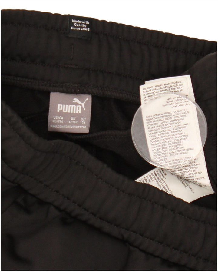 Calças de treino Puma Boys Joggers 15-16 anos preto poliéster