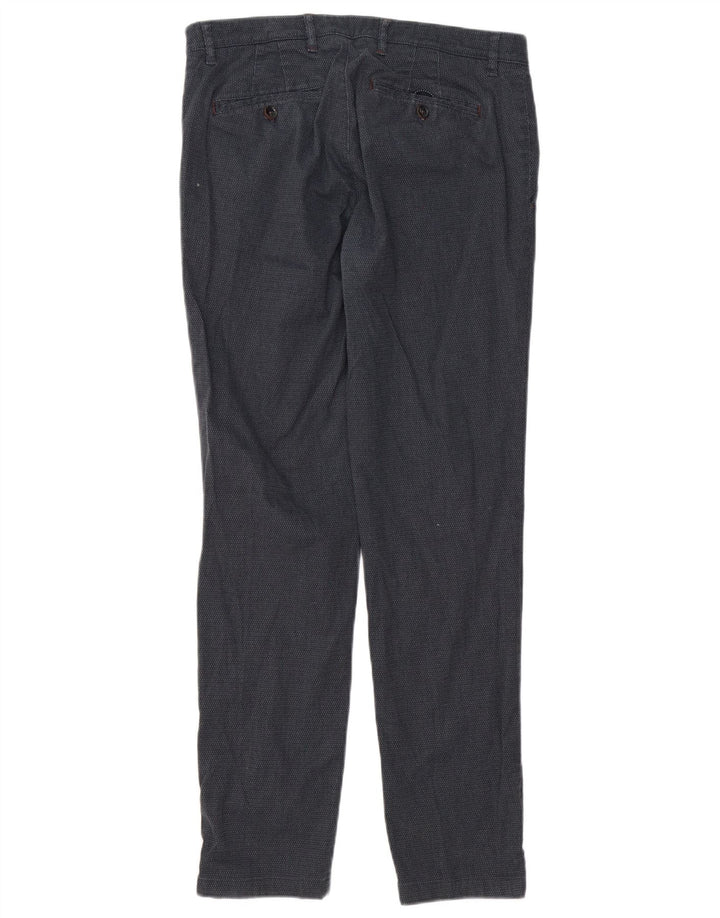 Calça masculina Ted Baker Slim Suit W32 L30 poliéster cinza