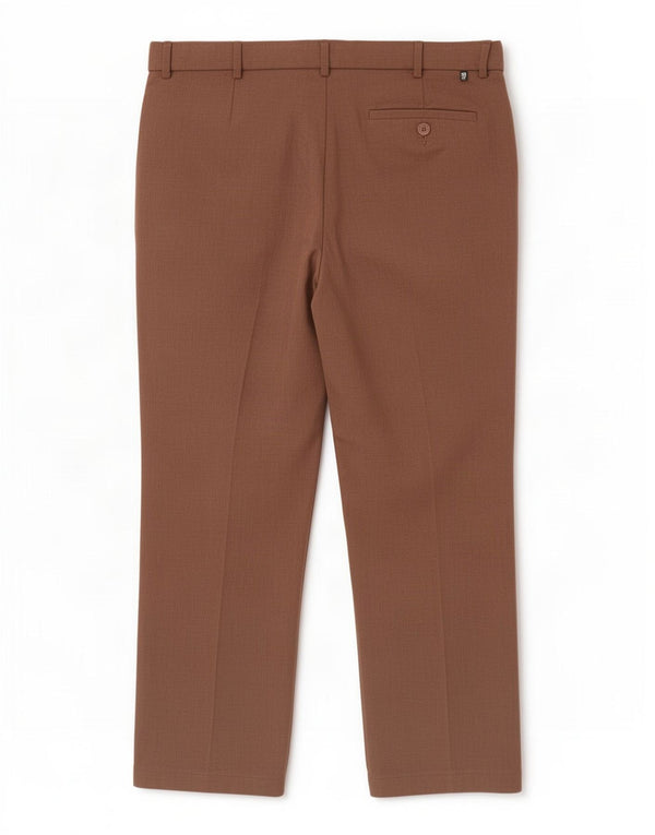 Farah Calça Chino Masculina Reta W38 L29 Poliéster Marrom