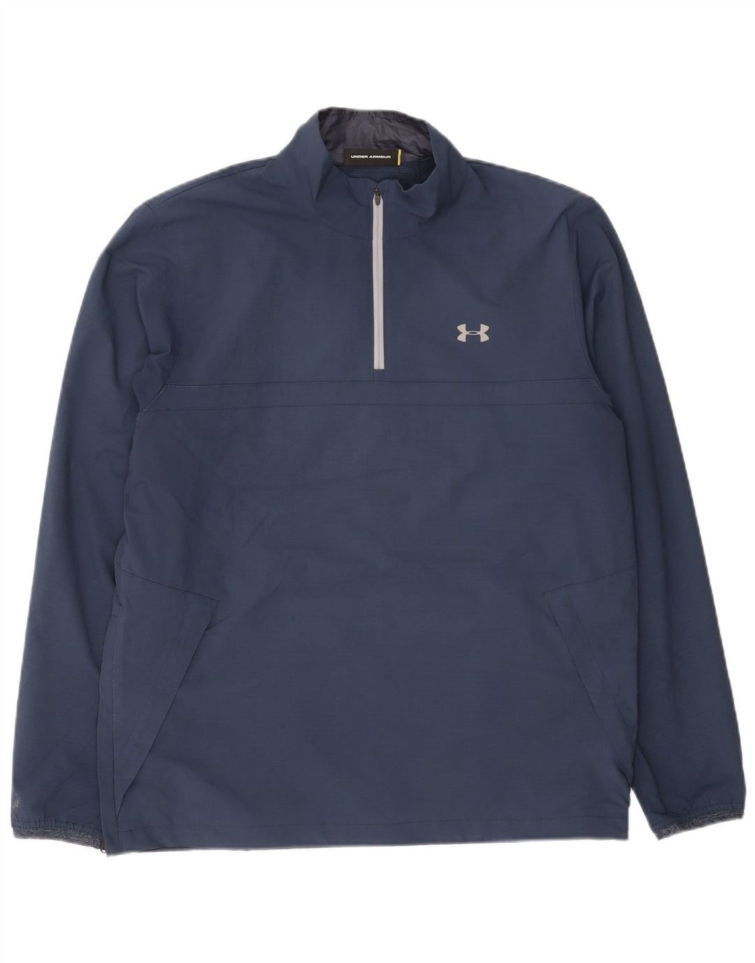 Under Armour Masculino Pulôver Treino Top Jaqueta Grande Poliéster Azul Marinho
