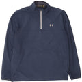 Under Armour Masculino Pulôver Treino Top Jaqueta Grande Poliéster Azul Marinho
