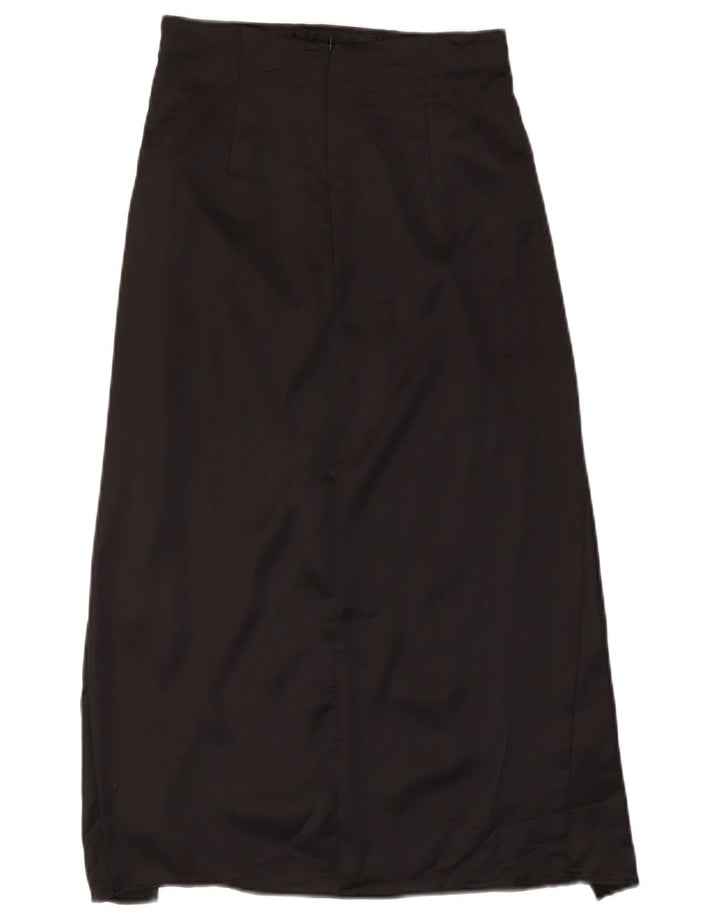 Saia midi feminina Zara pequena W26 preta