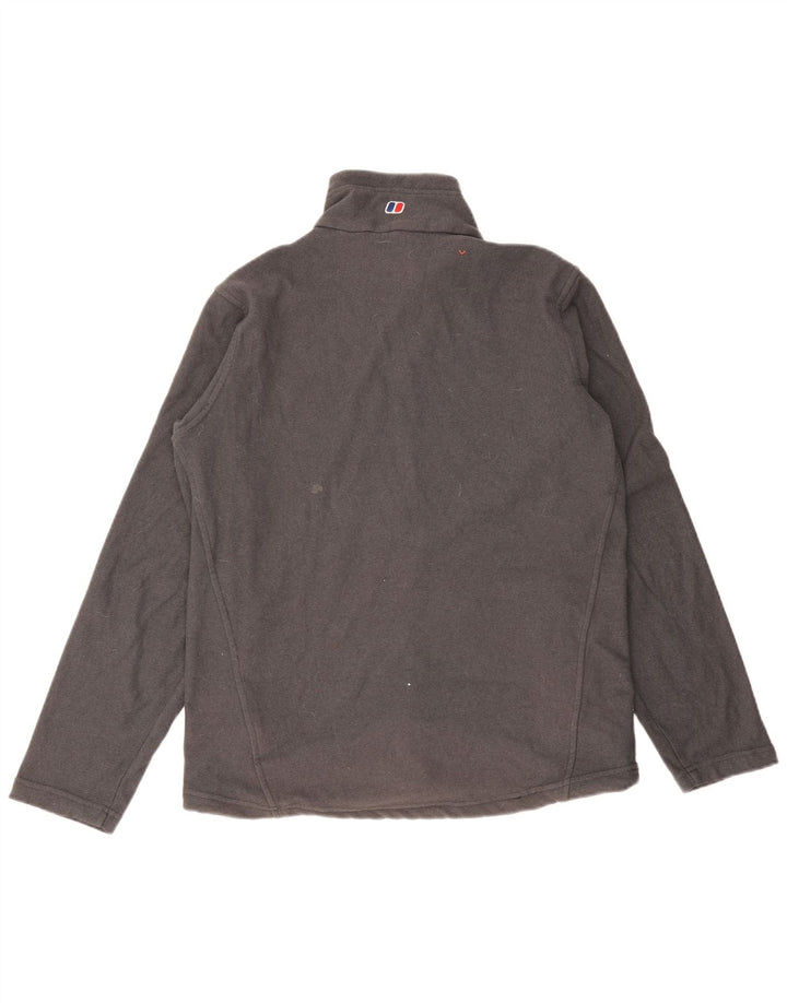 Jaqueta masculina de treino BERGHAUS poliéster cinza médio