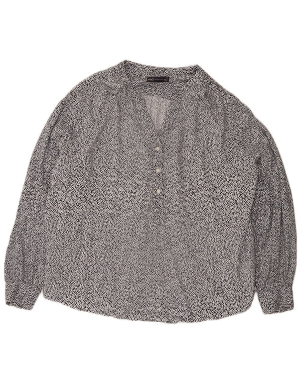 Blusa feminina Marks & Spencer com estampa animal UK 20 2XL
