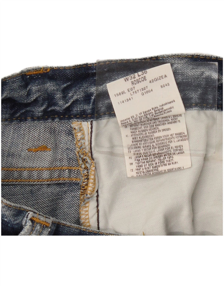Lee Mens Roscoe Bootcut Jeans W32 L29 Azul Algodão