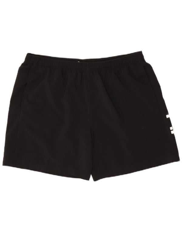 Shorts esportivos gráficos masculinos ADIDAS 2XL poliéster preto
