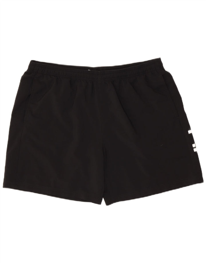 Shorts esportivos gráficos masculinos ADIDAS 2XL poliéster preto