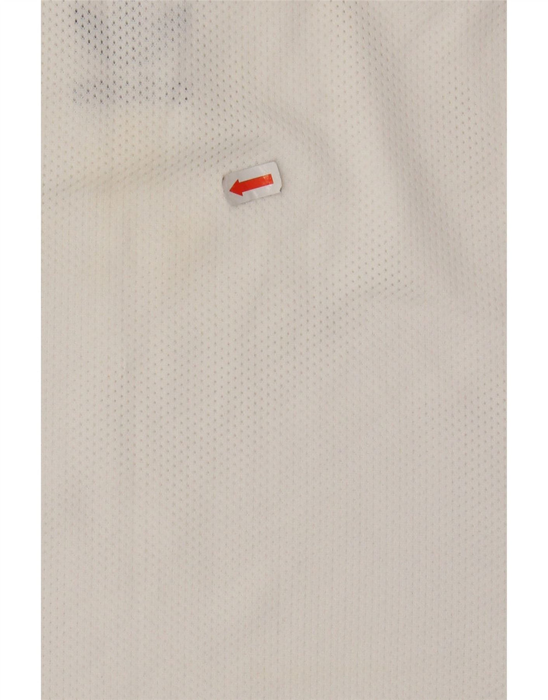 ADIDAS Womens Crop Vest Top UK 16 Grande Poliéster Branco