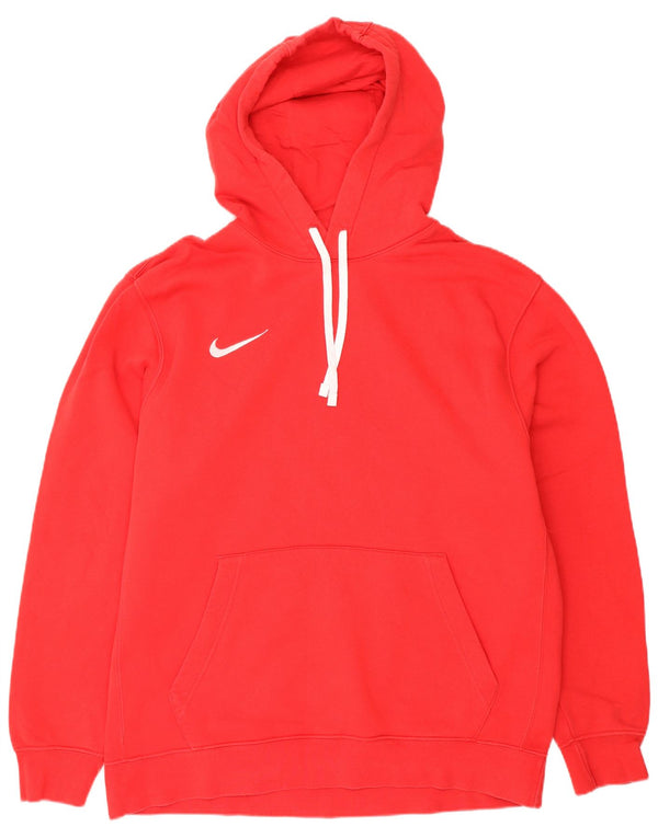Nike Mens Hoodie Jumper XL Algodão Vermelho