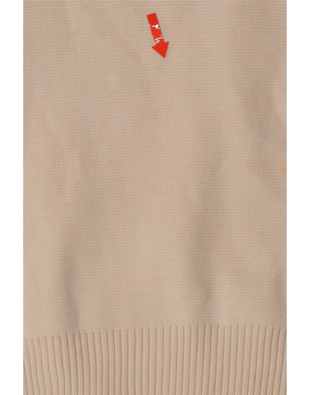 Regata masculina Zara com colete grande de algodão branco