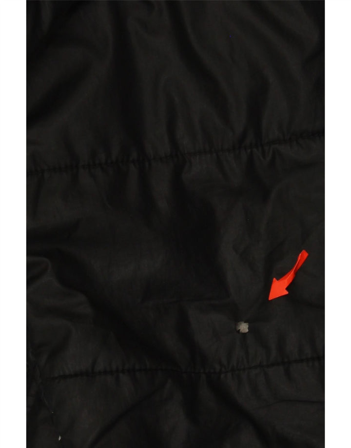 Jaqueta Nike Feminina Therma-Fit Oversized Acolchoada UK 10 Pequena Poliéster Preta