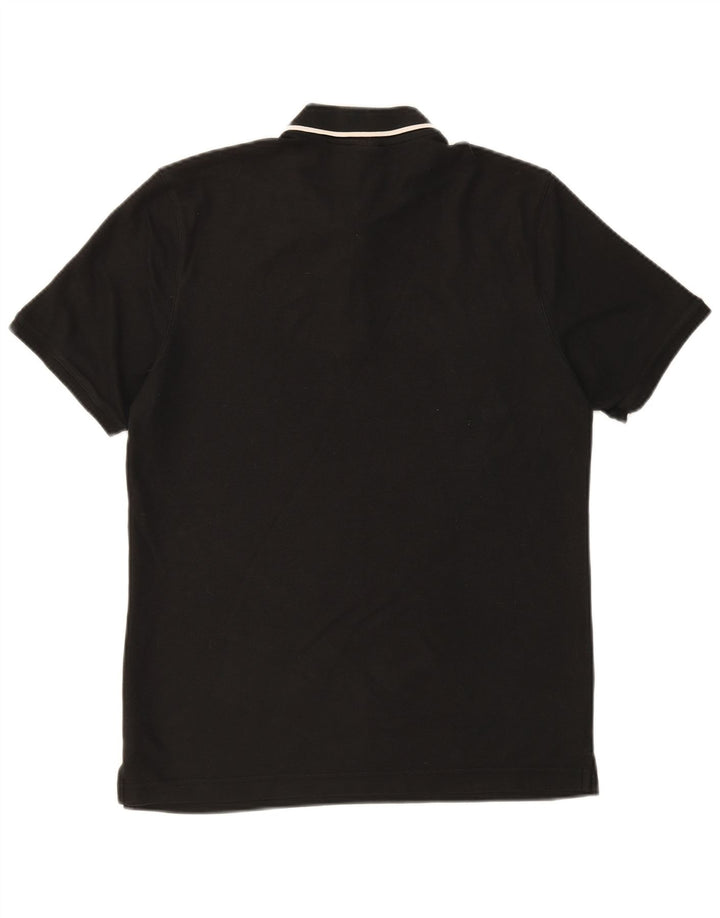 Camisa polo masculina REEBOK grande algodão preto