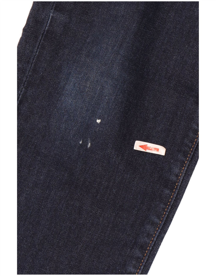 Levi's Masculino 511 Slim Jeans W34 L32 Azul Marinho Algodão