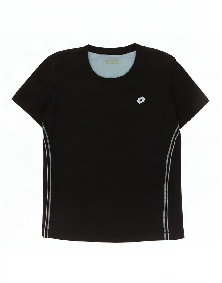 Camiseta feminina Lotto UK 12 azul marinho médio