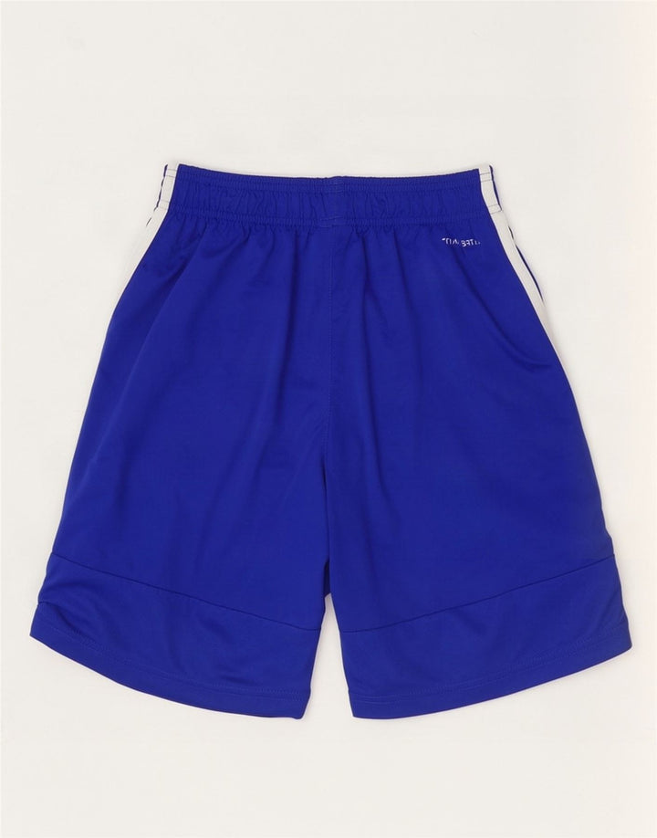 Adidas Masculino Climalite Sport Shorts Pequeno Azul Poliéster