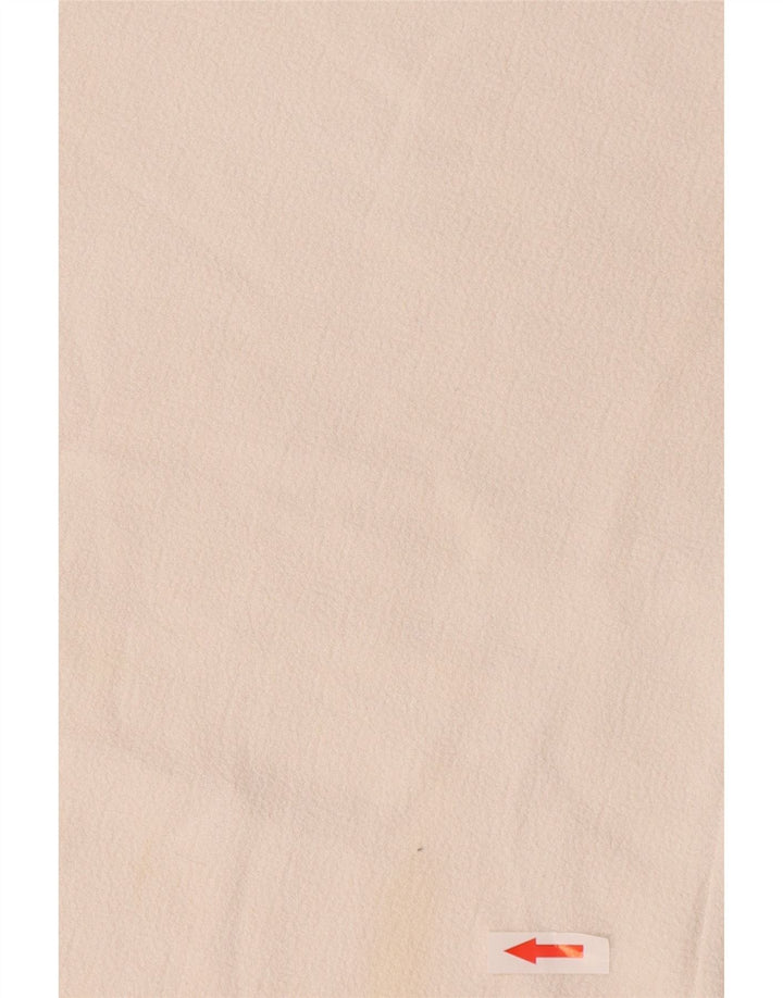 Vestido assimétrico feminino Zara UK 16 grande bloco colorido branco