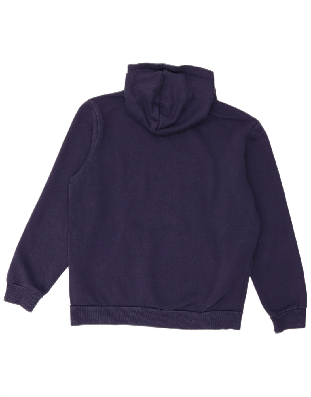 Puma masculino gráfico moletom com capuz médio algodão azul marinho