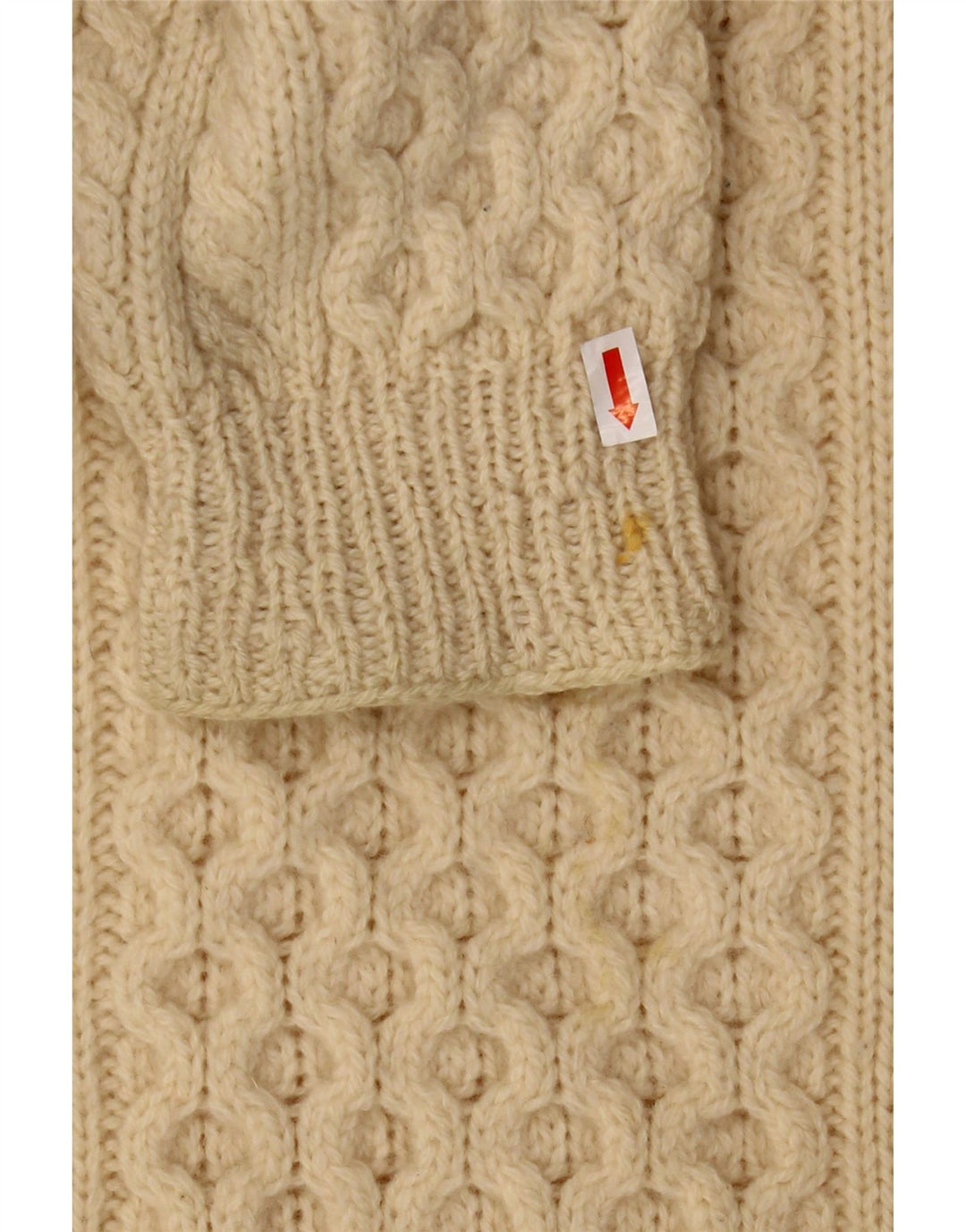 Suéter masculino REPLAY com gola redonda XL em lã branca