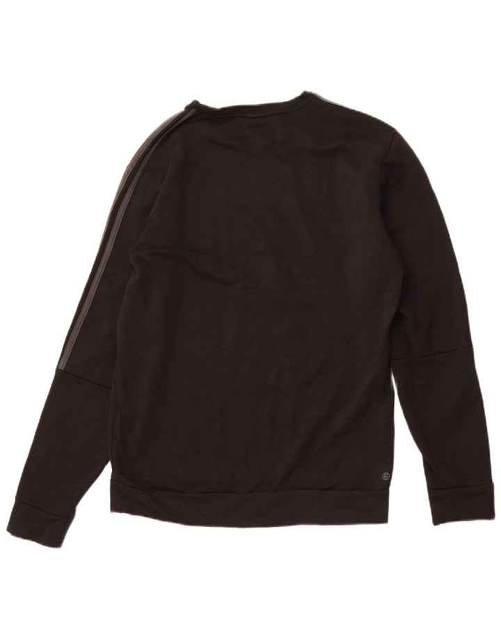 ADIDAS Mens Sweatshirt Jumper Médio Preto Poliéster