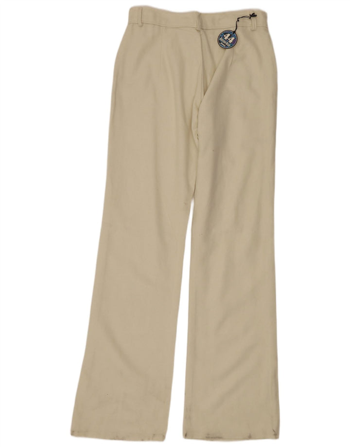 Calça casual feminina VINTAGE Bootcut W30 L34 bege