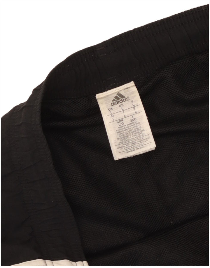 Adidas Mens Natação Shorts Grande Poliamida Preta