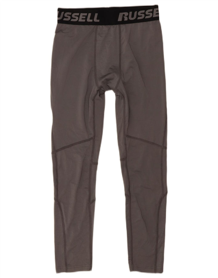 Leggings Russell Athletic Boys Graphic 14-15 Anos XL Cinzento Poliéster
