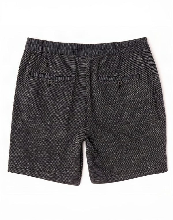 Zara Mens Chino Shorts Pequeno W30 Azul Marinho Salpicado