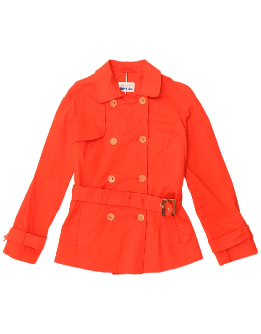 Casaco feminino vintage Pea IT 44 algodão vermelho médio