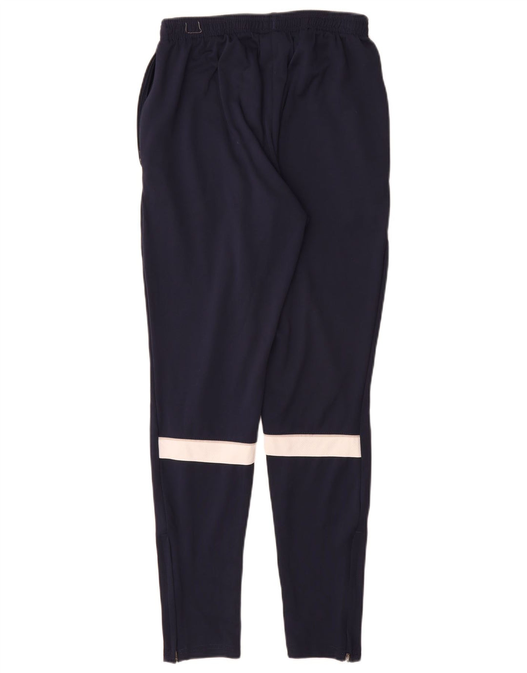 Calça de treino masculina Nike médio azul marinho colorblock poliéster