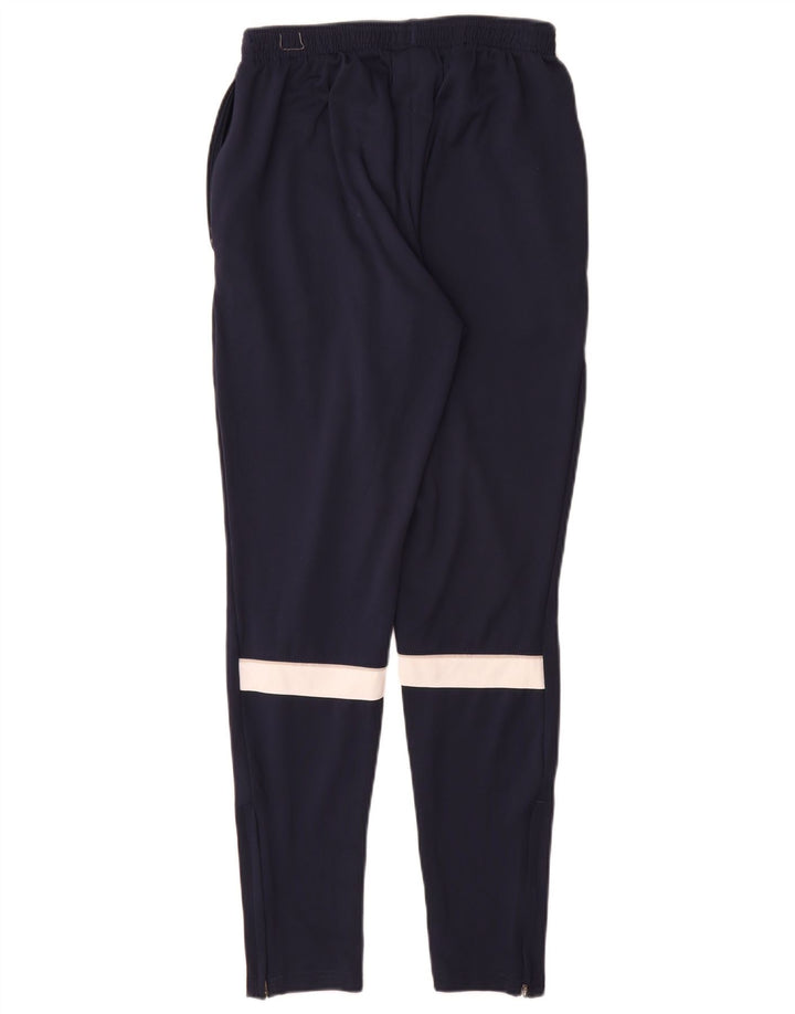 Calça de treino masculina Nike médio azul marinho colorblock poliéster