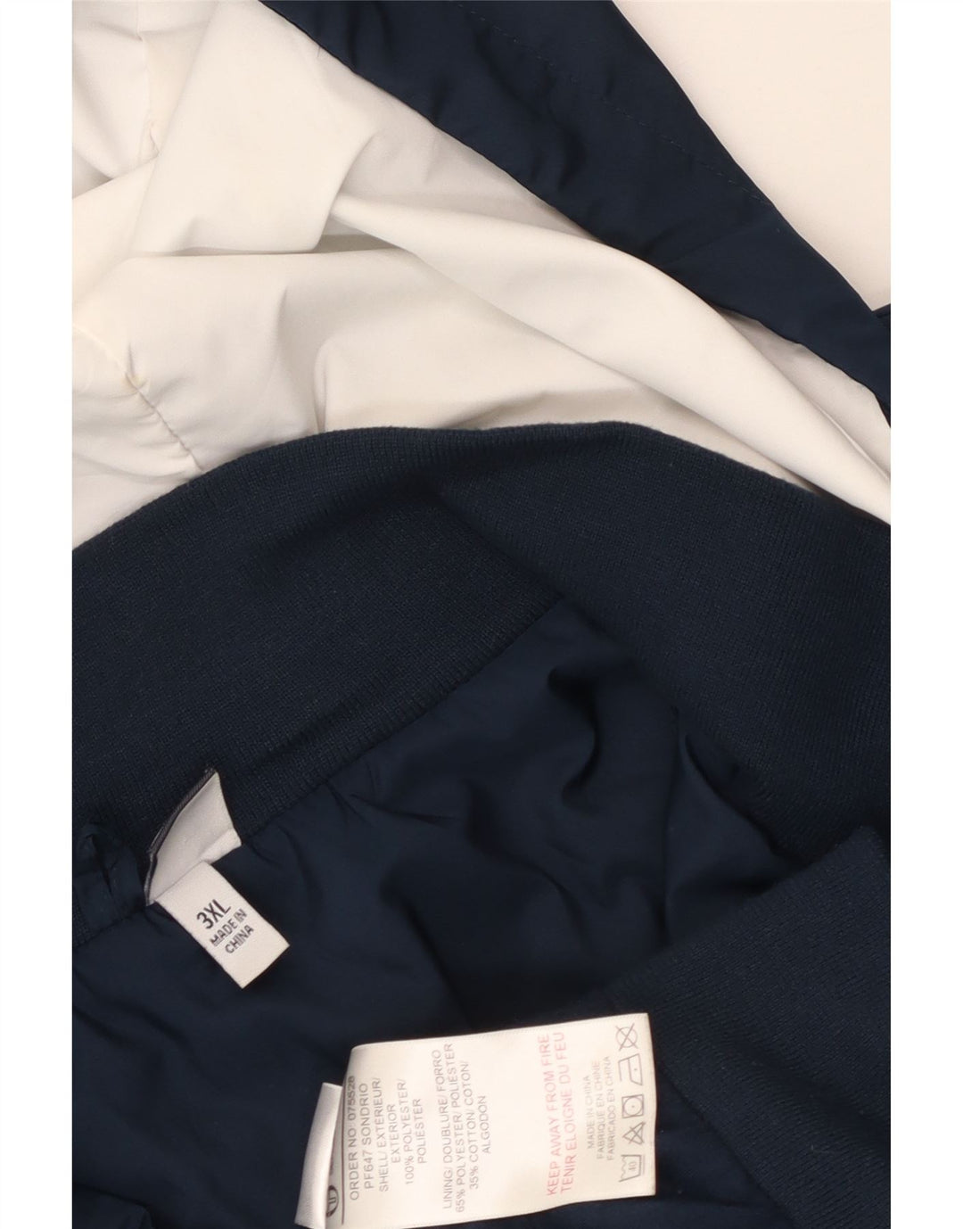 Sergio Tacchini Jaqueta masculina com capuz e moletom 3XL azul marinho poliéster