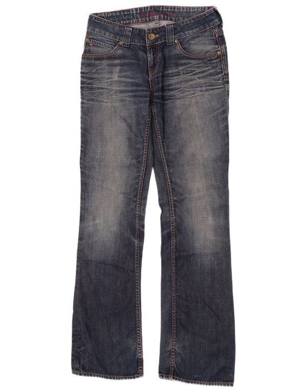 Jeans feminino Tommy Hilfiger Bootcut W28 L34 azul algodão
