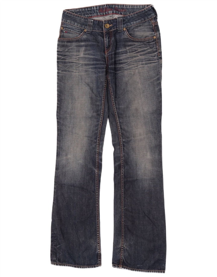 Jeans feminino Tommy Hilfiger Bootcut W28 L34 azul algodão
