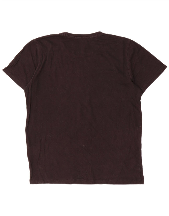 Camiseta masculina Jack & Jones Top médio algodão preto
