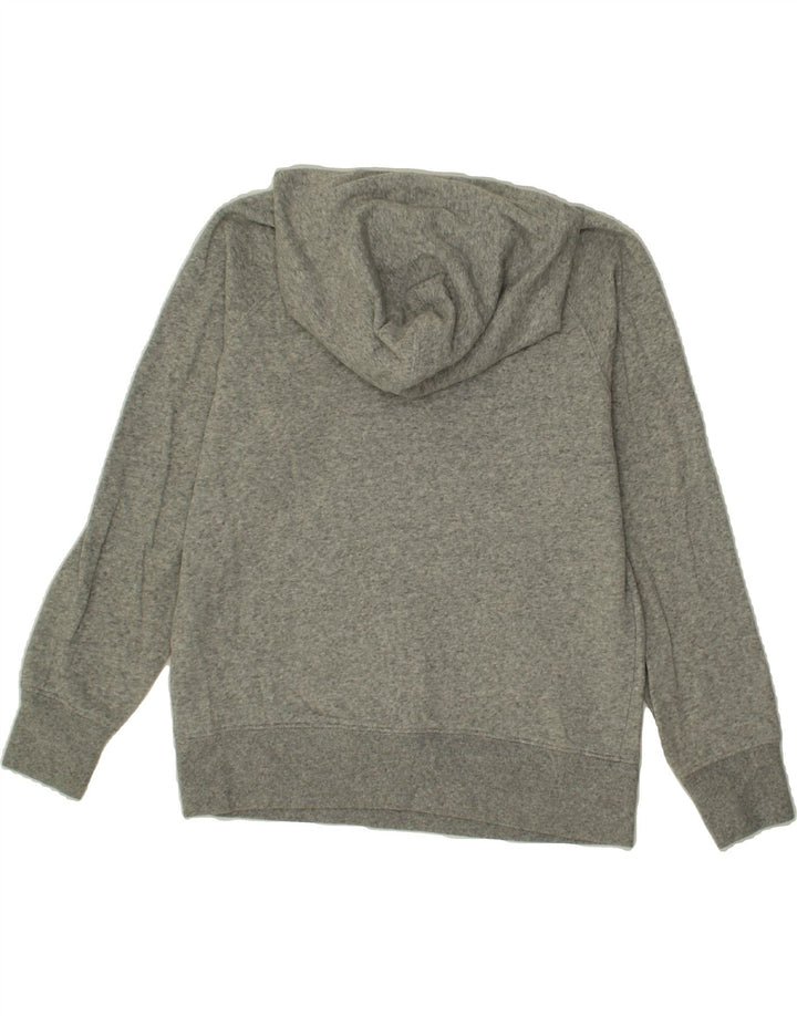 LEVI'S Womens Oversized Graphic Hoodie Jumper UK 6 XS Grey Cotton Vintage Levi's and Second-Hand Levi's from Messina Hembry 