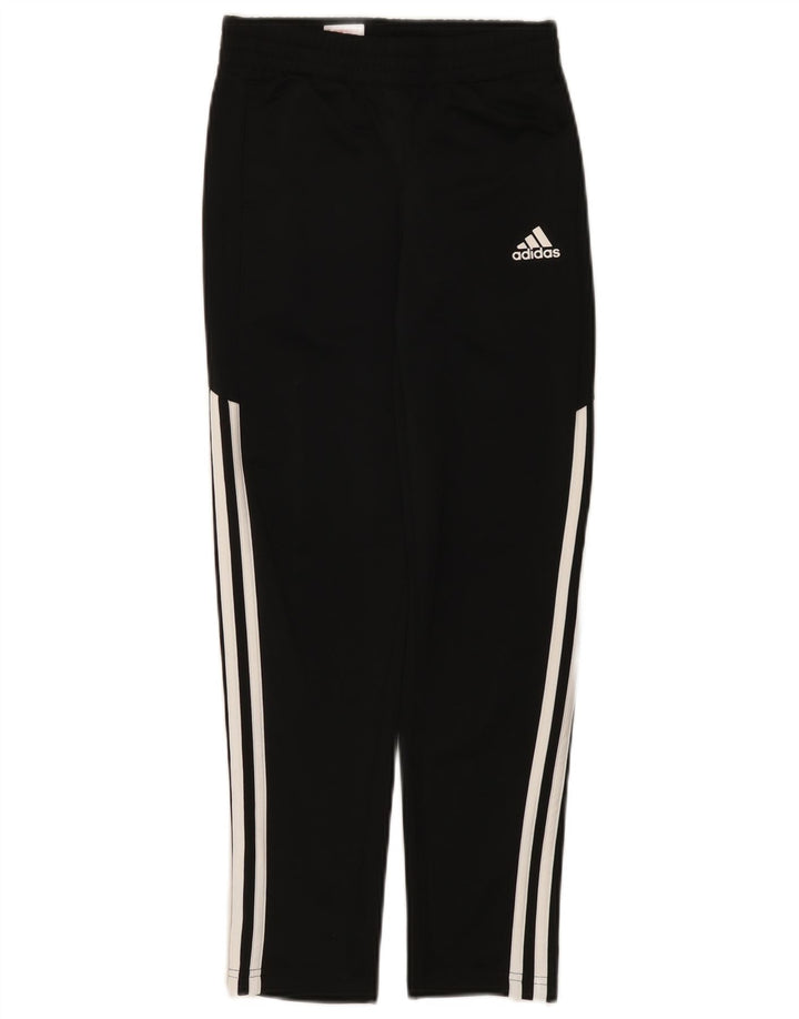 Calças de treino Adidas meninos 9-10 anos poliéster preto