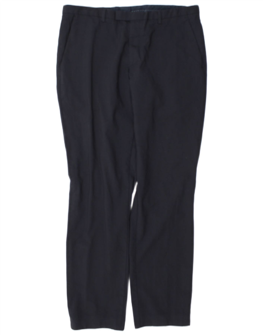 Hugo Boss Mens Slim Suit Calça W34 L31 Azul Marinho