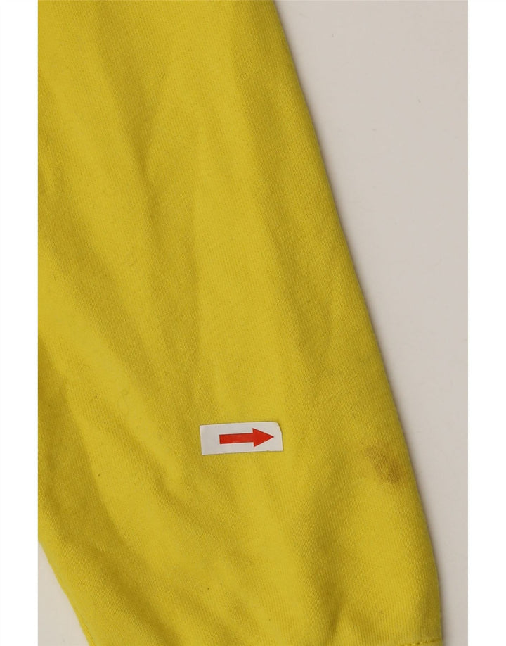 Champion moletom com capuz masculino médio algodão amarelo