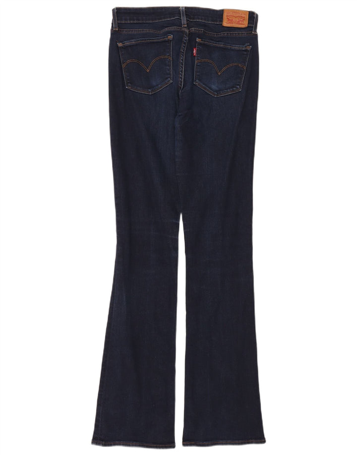 Calça jeans feminina Levi's 715 Bootcut W28 L32 azul marinho algodão