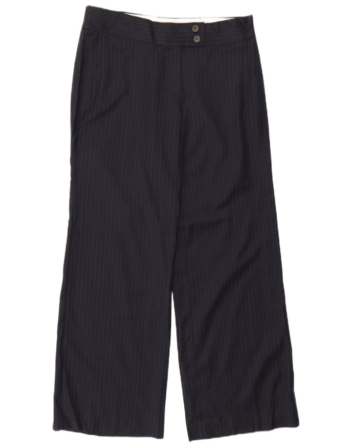 Calça Chino Feminina J. CREW Favorite Fit EUA 12 Grande W32 L29 Azul Marinho