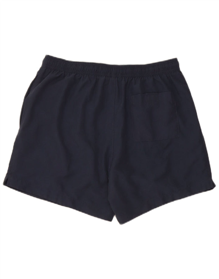 Shorts de natação masculino CALVIN KLEIN gráfico médio azul marinho colorblock