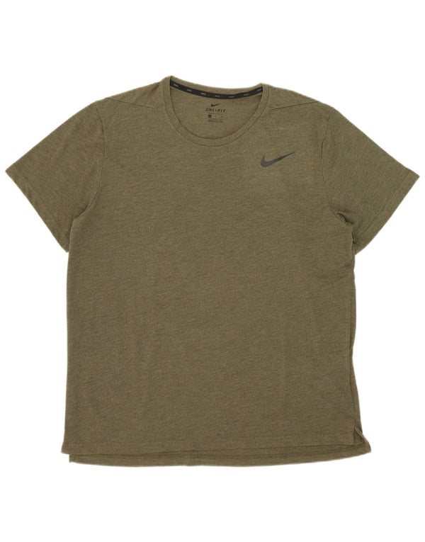 Camiseta Nike Masculina Dri Fit Top XL Verde Poliéster