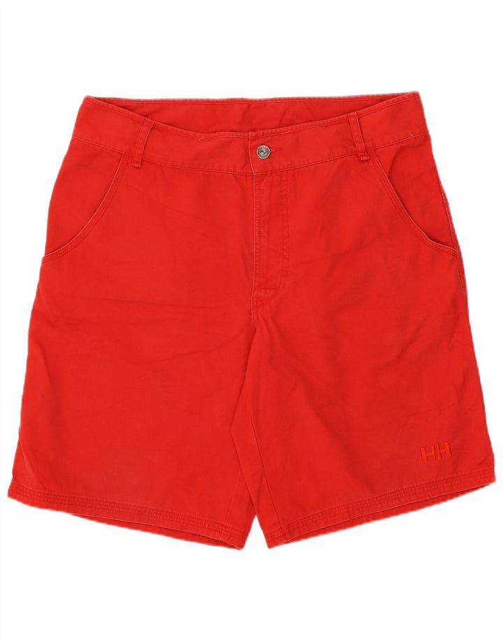 Helly Hansen Mens Chino Shorts W34 Grande Algodão Vermelho