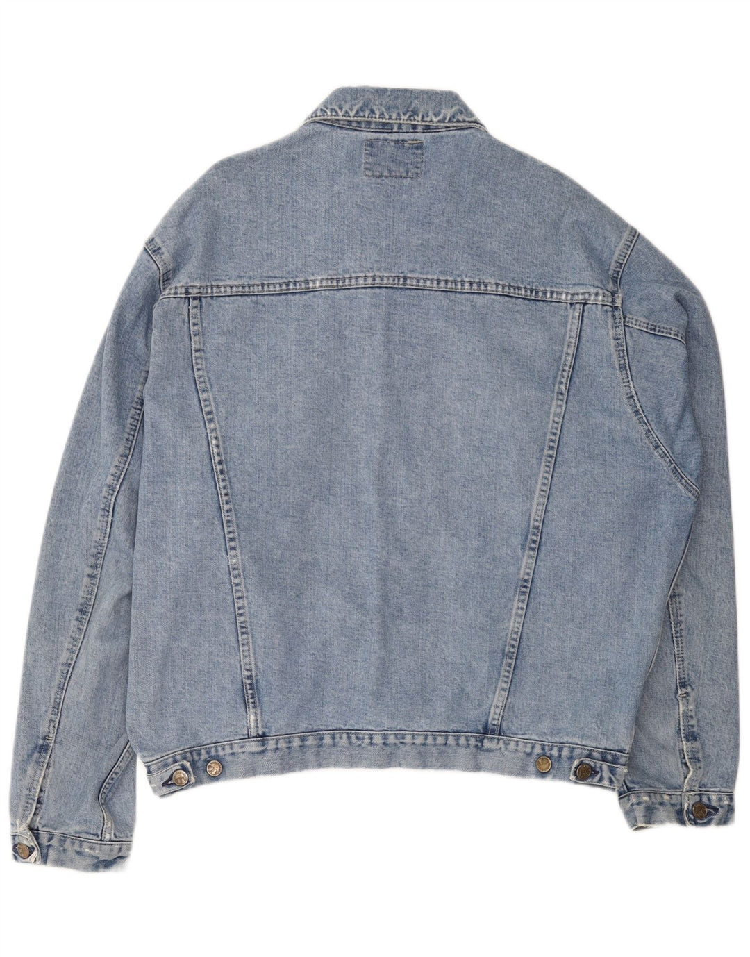 Jaqueta jeans masculina AMERICANINO UK 42 XL algodão azul